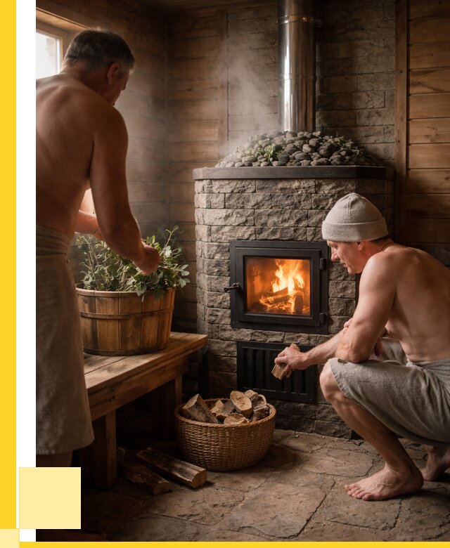 Банные печи под ключ в Апатитах от 46674 р. | ЭриданПтт кирпичная