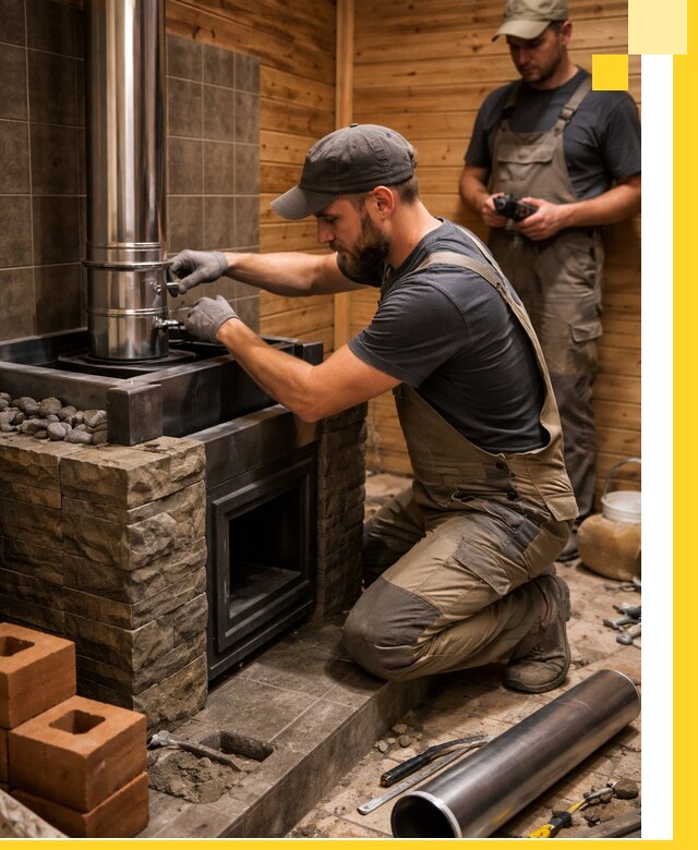 Изготовление и установка банных печей под ключ в Апатитах