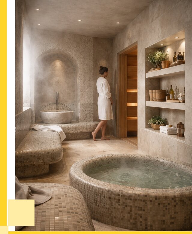 Строительство бани с хамамом в Апатитах от 777900 р. | ЭриданПтт