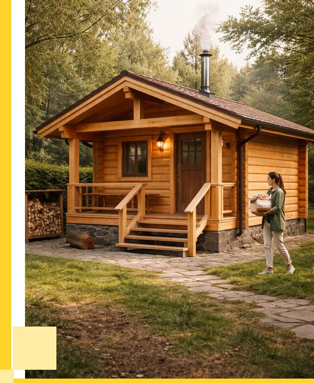 Купить баню под ключ в Апатитах от 674180 р. | ЭриданПтт