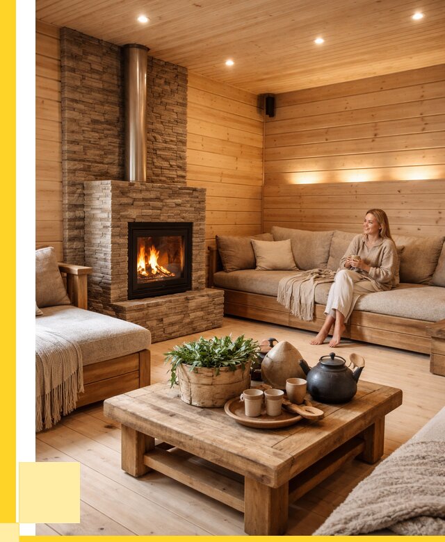 Проект бани с комнатой отдыха в Апатитах от 36302 р. | ЭриданПтт