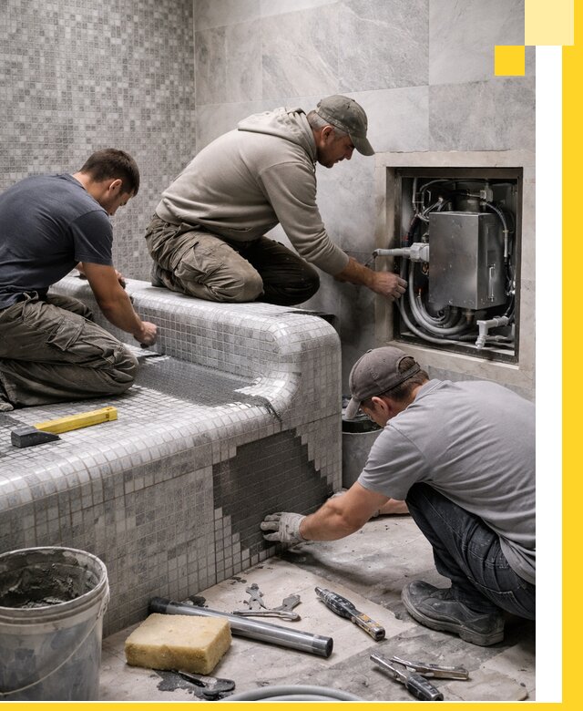 Проекты хамамов под ключ в Апатитах и дизайн и строительство