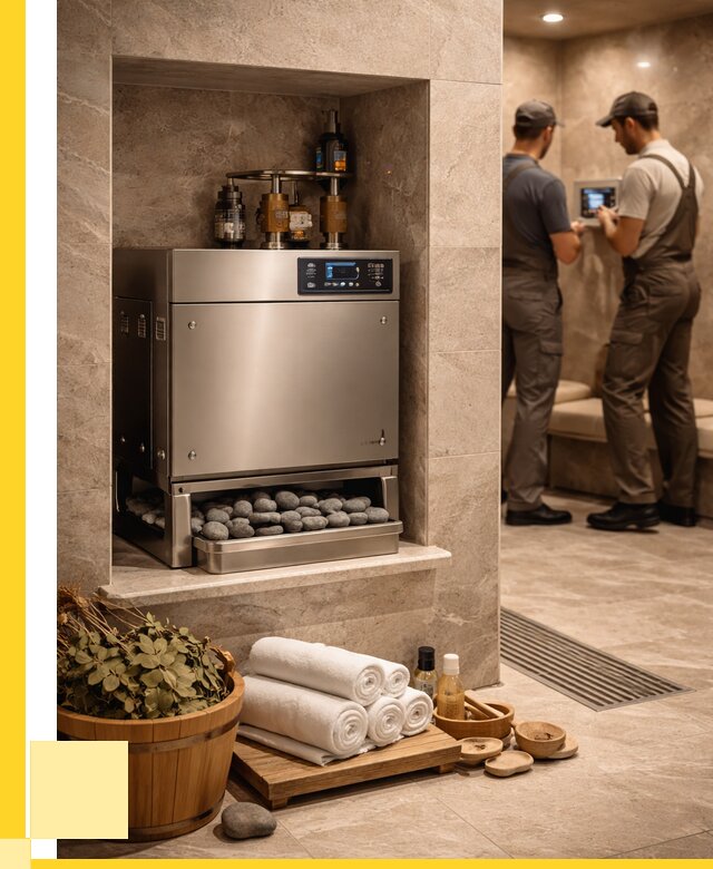 Парогенераторы для хамама в Апатитах от 77790 р. | ЭриданПтт