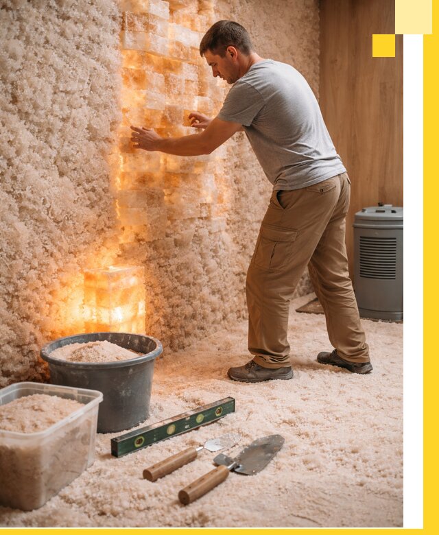 Проектирование и монтаж соляных комнат в Апатитах под ключ